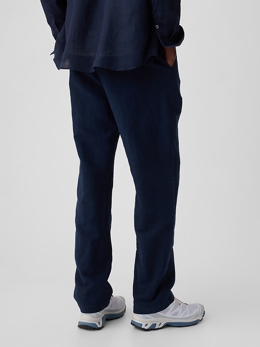 Linen-Cotton Pleated Trousers Linen-Cotton Pleated Trousers