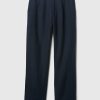 Linen-Cotton Pleated Trousers Linen-Cotton Pleated Trousers