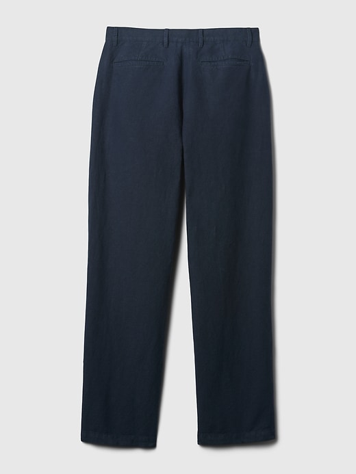 Linen-Cotton Pleated Trousers Linen-Cotton Pleated Trousers