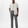 Linen-Cotton Trousers in Slim Fit