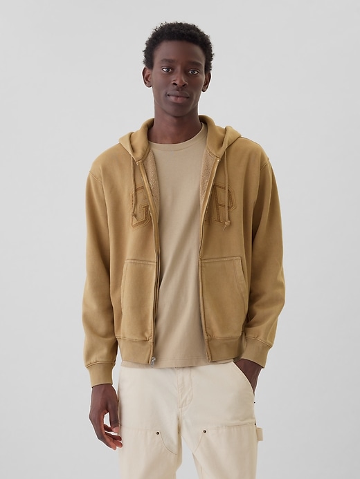 Logo Zip Hoodie Logo Zip Hoodie