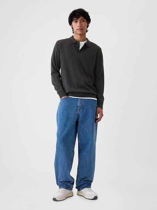 Merino Polo Sweater Merino Polo Sweater