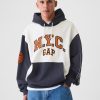 NYC Logo Colorblock Hoodie