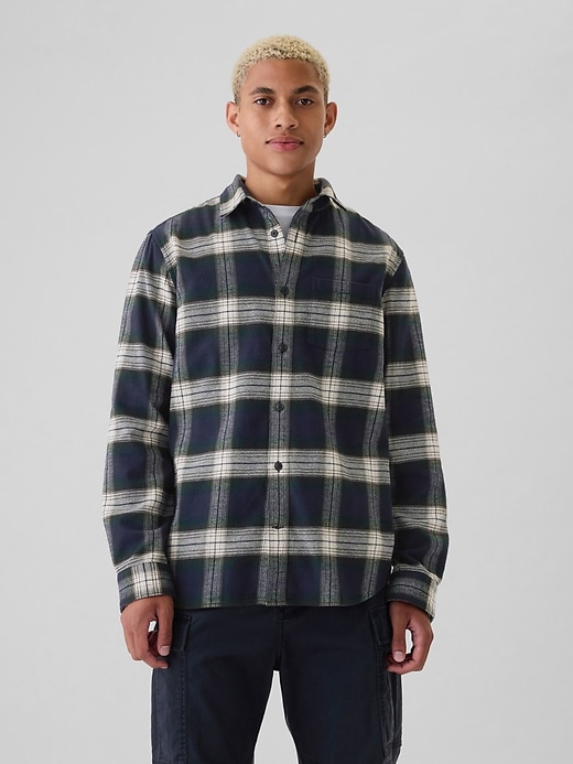 Organic Cotton Flannel Shirt Organic Cotton Flannel Shirt
