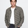 Organic Cotton Flannel Zip Shirt Organic Cotton Flannel Zip Shirt
