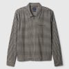 Organic Cotton Flannel Zip Shirt Organic Cotton Flannel Zip Shirt