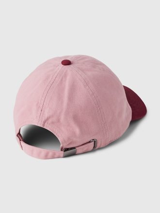 Organic Cotton Logo Baseball Hat