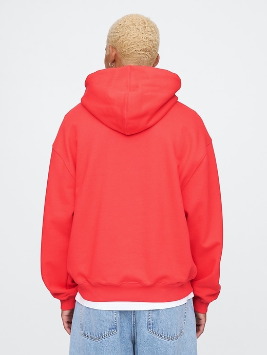 Oversized Chenille Logo Hoodie Oversized Chenille Logo Hoodie
