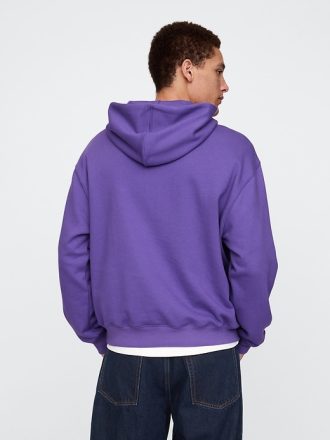 Oversized Chenille Logo Hoodie