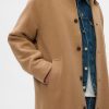 Oversized Wool-Blend Topcoat