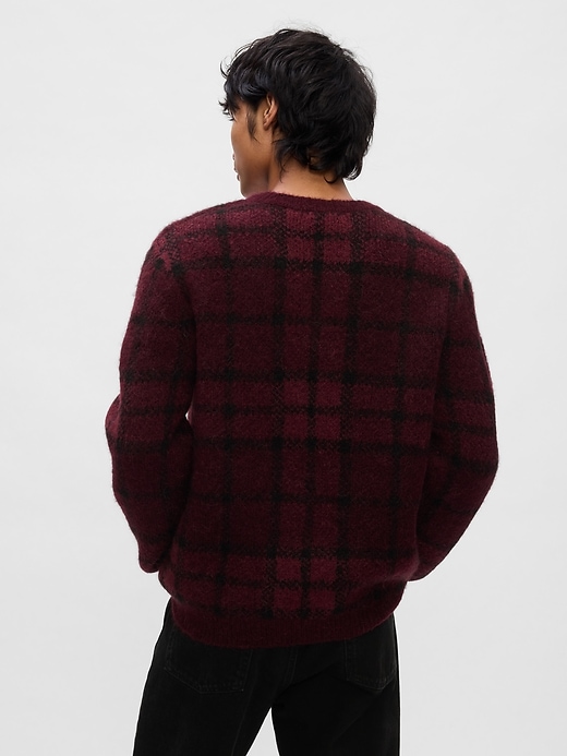 Plaid V-Neck Sweater Plaid V-Neck Sweater