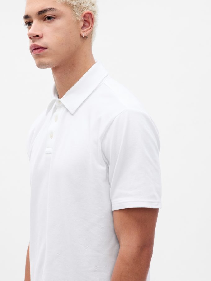 Refined Pique Polo Shirt