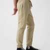 Slim Canvas Joggers