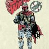 Star Wars A New Hope Comic Book Boba Fett Graphic Tee