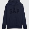 Textured Arch Logo Hoodie
