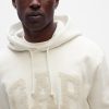 Textured Arch Logo Hoodie