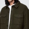 Textured Utility Shirt Jacket