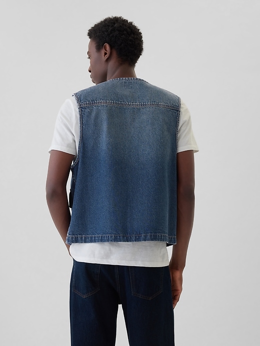 Utility Denim Vest Utility Denim Vest