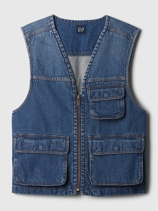 Utility Denim Vest Utility Denim Vest