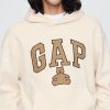 Vintage Soft Bear Logo Hoodie