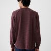 Waffle-Knit Raglan T-Shirt