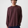 Waffle-Knit Raglan T-Shirt