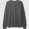 Waffle-Knit Raglan T-Shirt