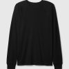 Waffle-Knit Raglan T-Shirt