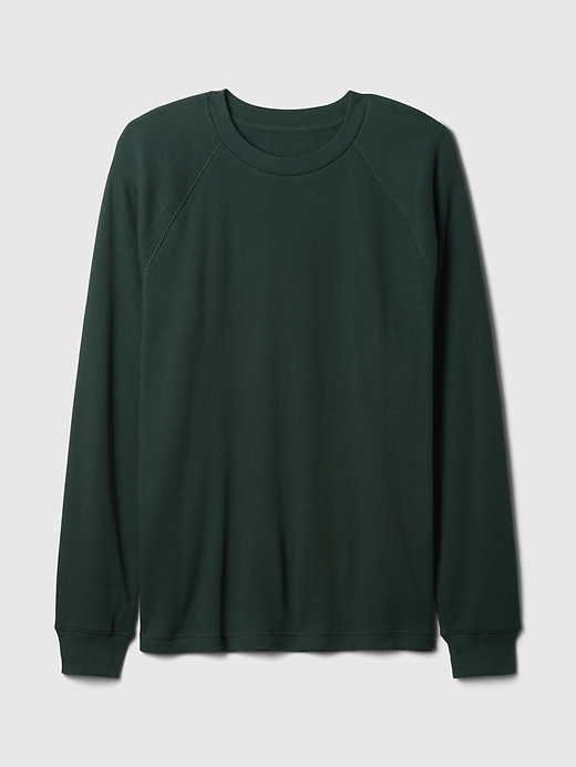 Waffle-Knit Raglan T-Shirt Waffle-Knit Raglan T-Shirt