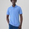 Washed Pique Polo Shirt