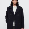 Wool-Blend Peacoat