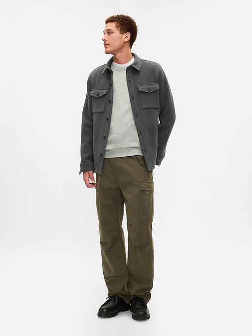Wool-Blend Utility Shirt Jacket Wool-Blend Utility Shirt Jacket