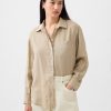100% Linen Big Shirt