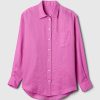 100% Linen Big Shirt