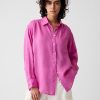 100% Linen Big Shirt