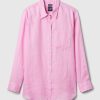100% Linen Boyfriend Shirt