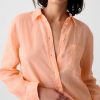 100% Linen Boyfriend Shirt