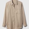 100% Linen Boyfriend Shirt