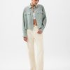 100% Linen Cropped Shirt