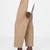 365 High Rise Brushed Twill Pleated Taper Trousers 365 High Rise Brushed Twill Pleated Taper Trousers