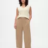 365 High Rise Brushed Twill Pleated Taper Trousers 365 High Rise Brushed Twill Pleated Taper Trousers
