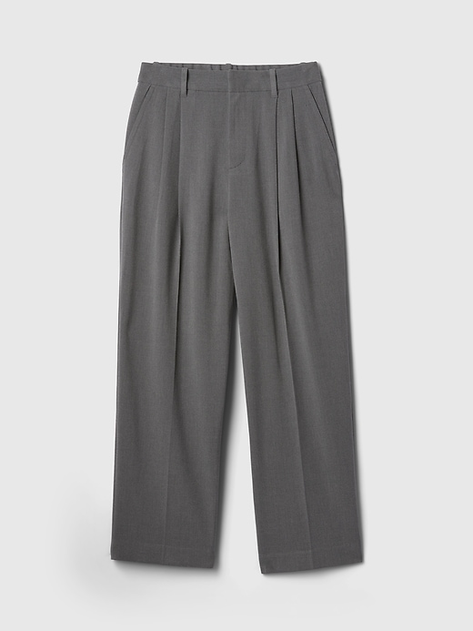 365 High Rise Brushed Twill Pleated Taper Trousers 365 High Rise Brushed Twill Pleated Taper Trousers