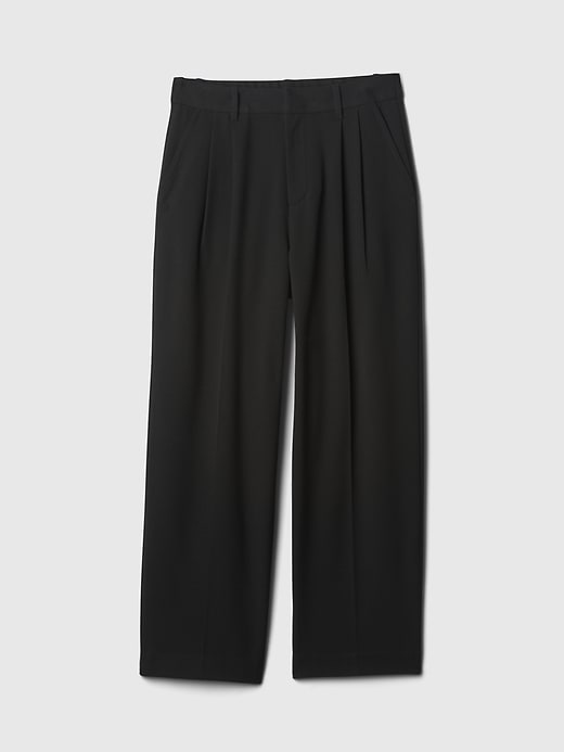 365 High Rise Brushed Twill Pleated Taper Trousers 365 High Rise Brushed Twill Pleated Taper Trousers