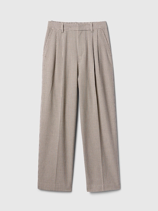 365 High Rise Brushed Twill Pleated Taper Trousers 365 High Rise Brushed Twill Pleated Taper Trousers