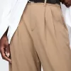 365 High Rise Brushed Twill Pleated Taper Trousers 365 High Rise Brushed Twill Pleated Taper Trousers