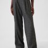 365 High Rise Brushed Twill Pleated Trousers