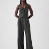 365 High Rise Brushed Twill Pleated Trousers