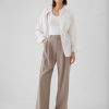 365 High Rise Brushed Twill Pleated Trousers