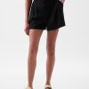 365 High Rise Linen-Blend Shorts