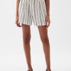 365 High Rise Linen-Blend Shorts 365 High Rise Linen-Blend Shorts